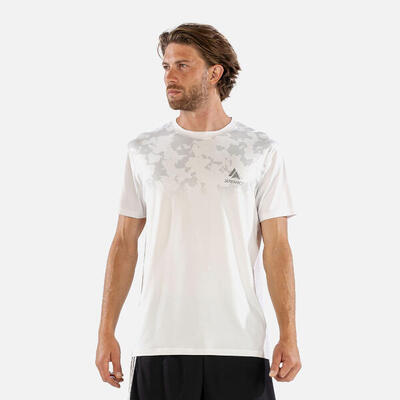 Koszulka Męska Termoaktywna Krótki Rękaw SURFANIC Carbon Dri Biała