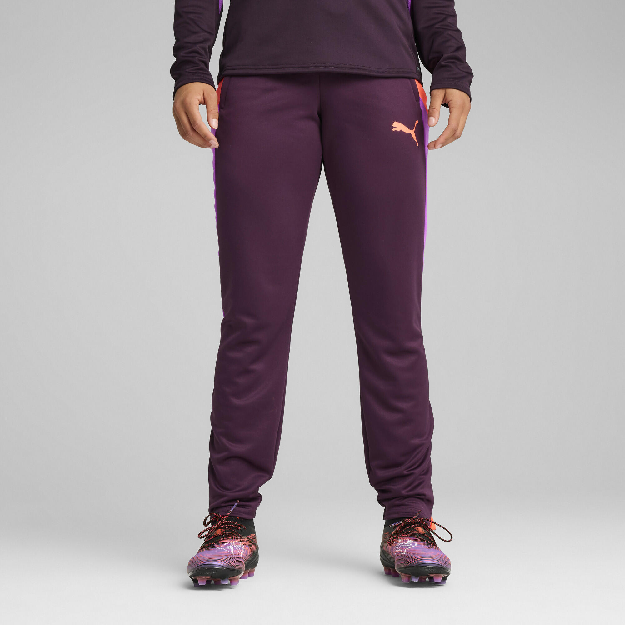 Pantalon de football IndividualBLAZE Femme PUMA Midnight Plum Purple 2/7