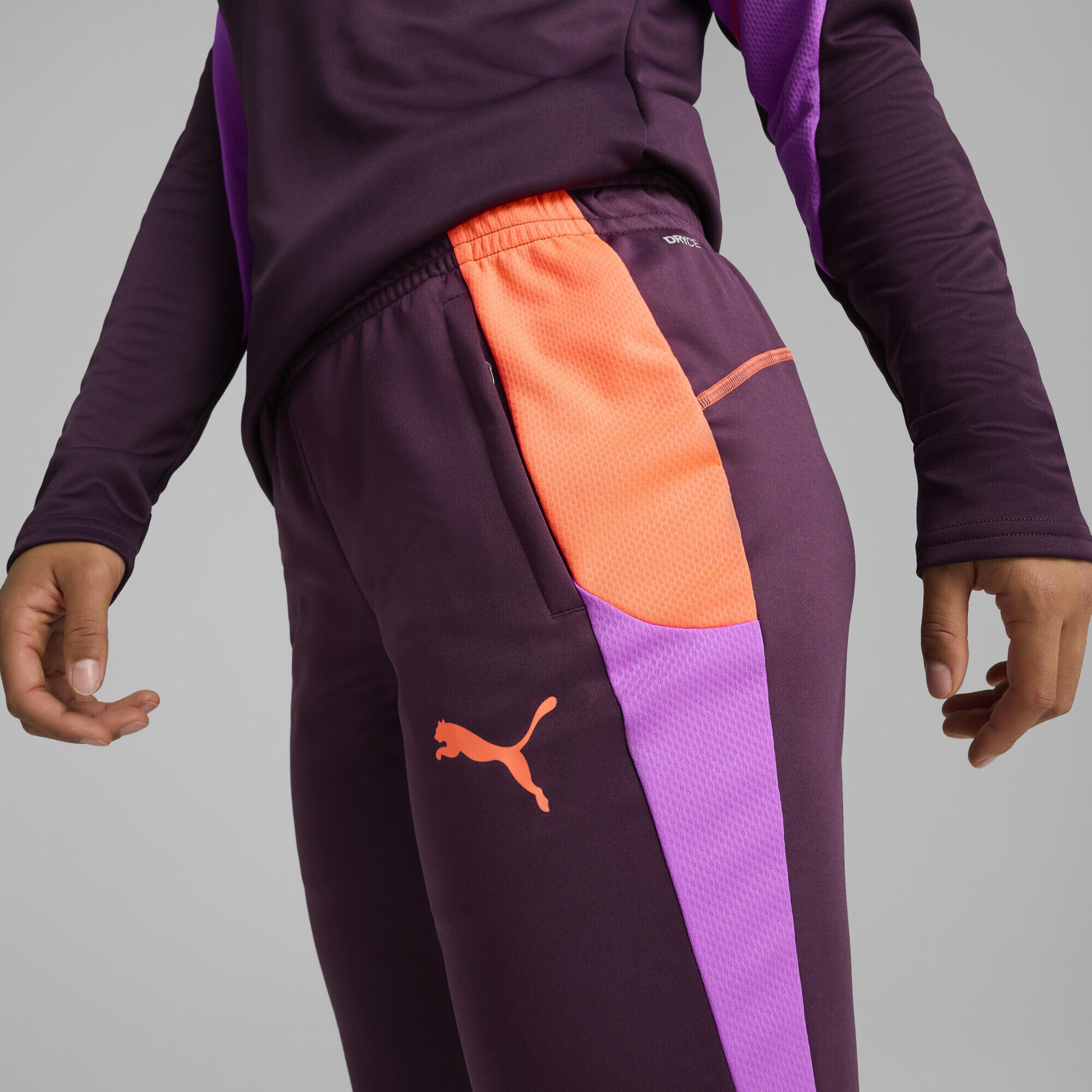 Pantalon de football IndividualBLAZE Femme PUMA Midnight Plum Purple 3/7
