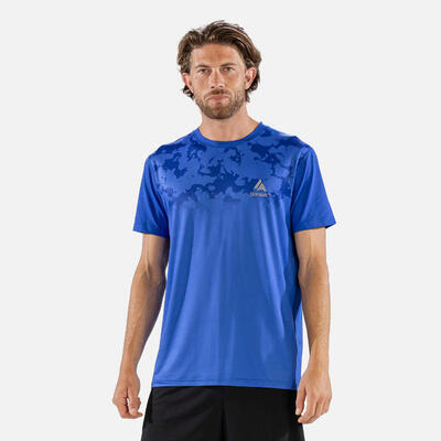Koszulka Męska Termoaktywna Krótki Rękaw SURFANIC Carbon Dri Niebieska