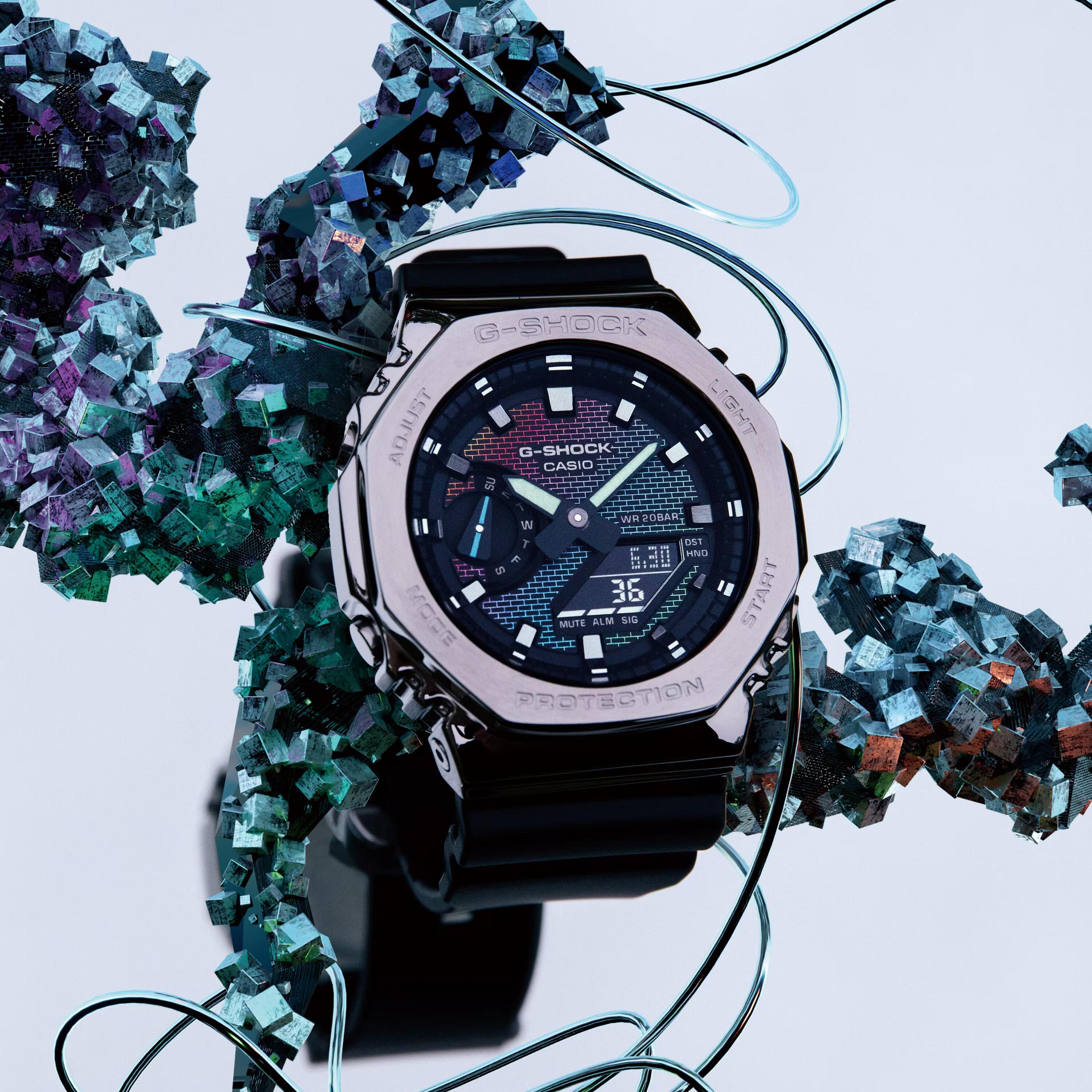 Horloge Heren Casio G-Shock GM-2100RW-1AER 4/6