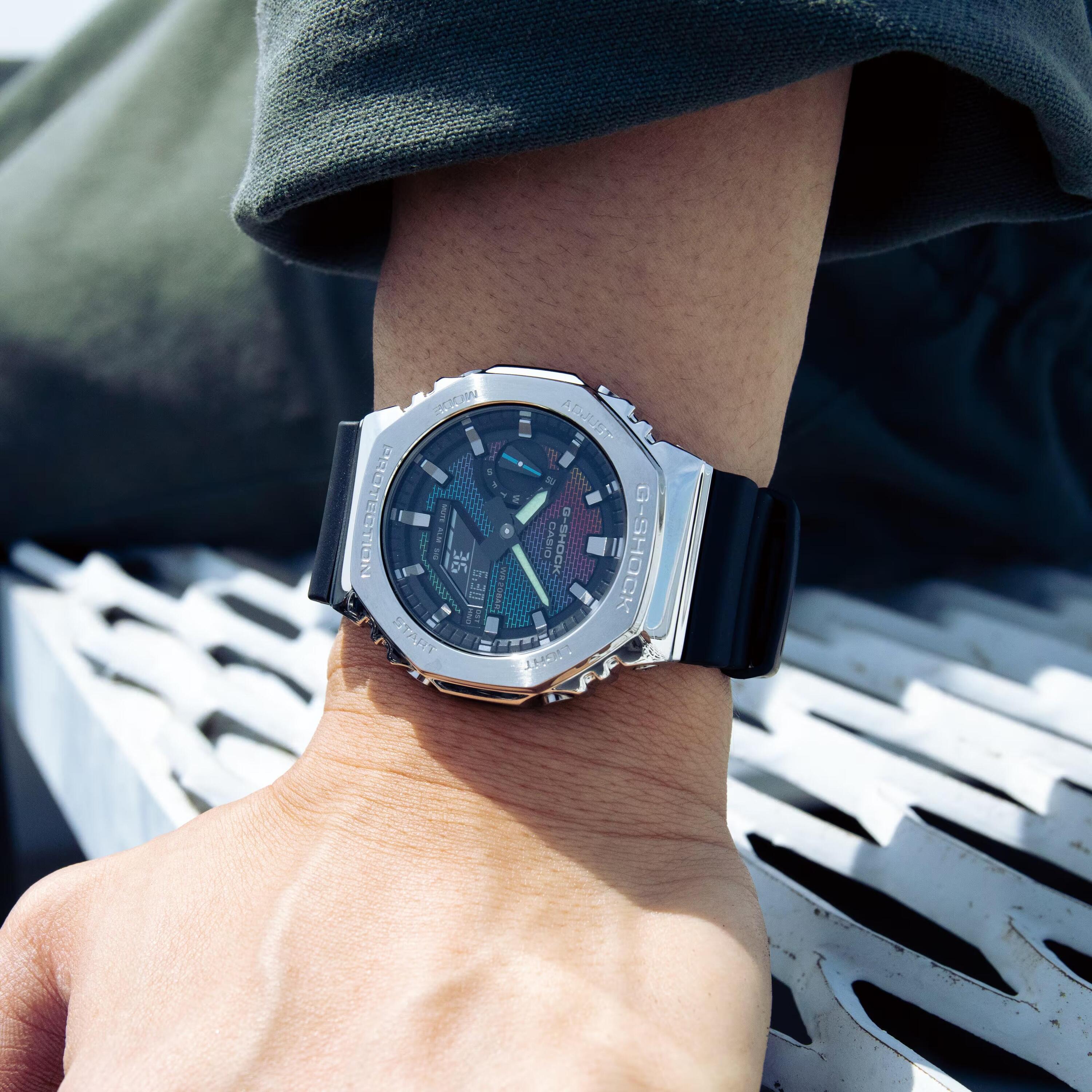 Horloge Heren Casio G-Shock GM-2100RW-1AER 5/6