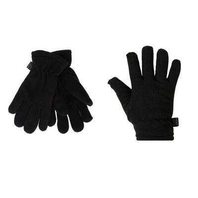Heatkeeper - thermo kinderhandschoenen - zwart - 2-paar