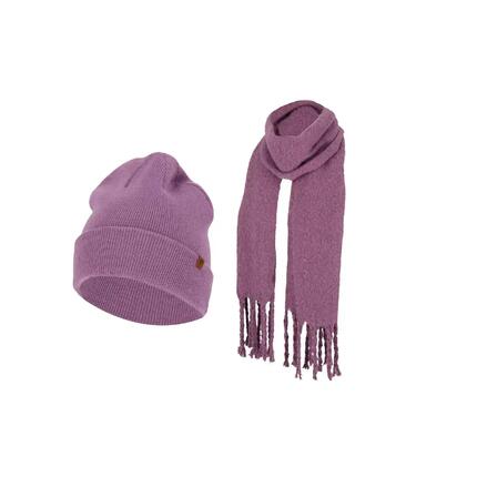 Fashion Winterset Sjaal & Muts Kobalt Blauw One Size