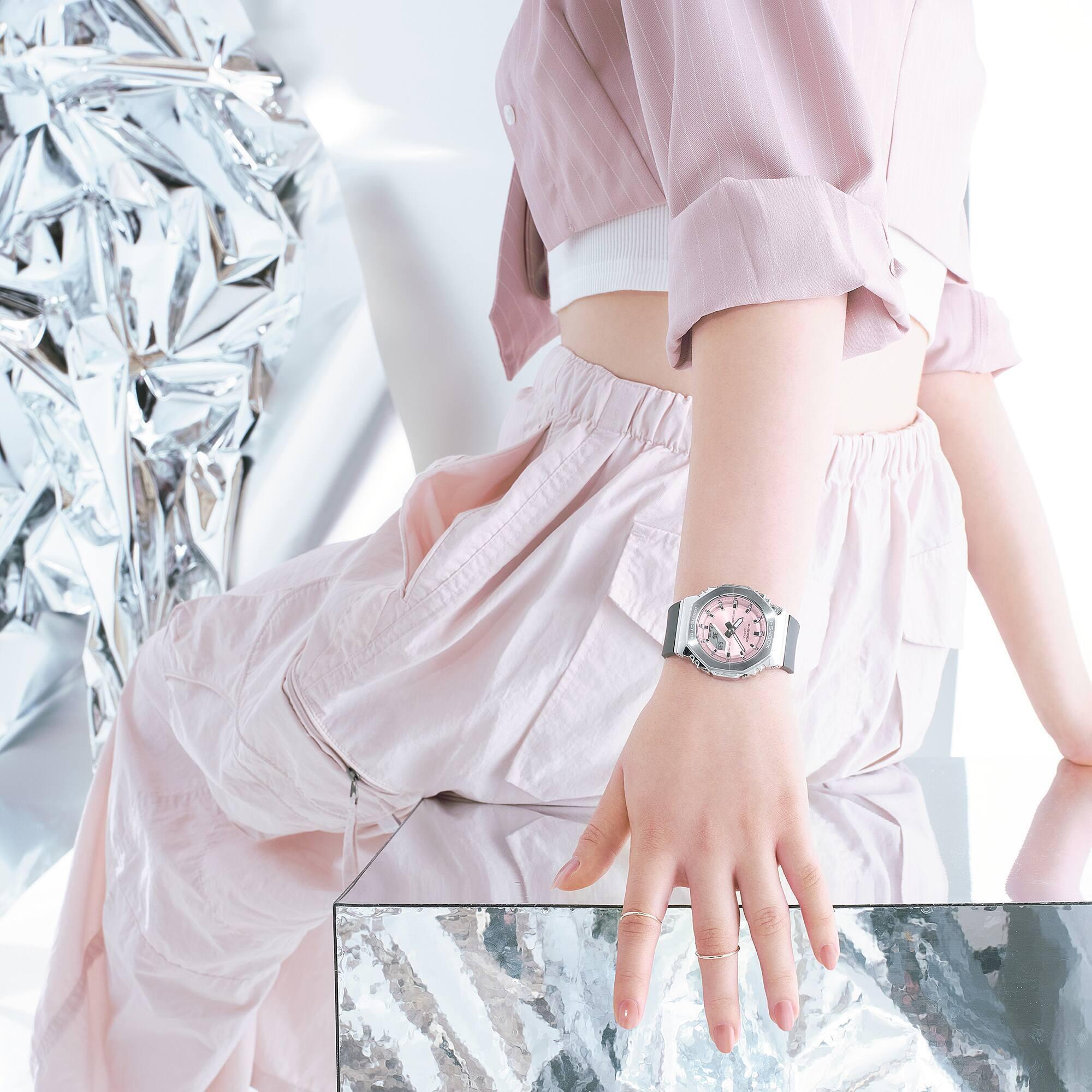 Casio Analogique - Digital Montre Gris/Argent GM-S2110-4AER 6/6