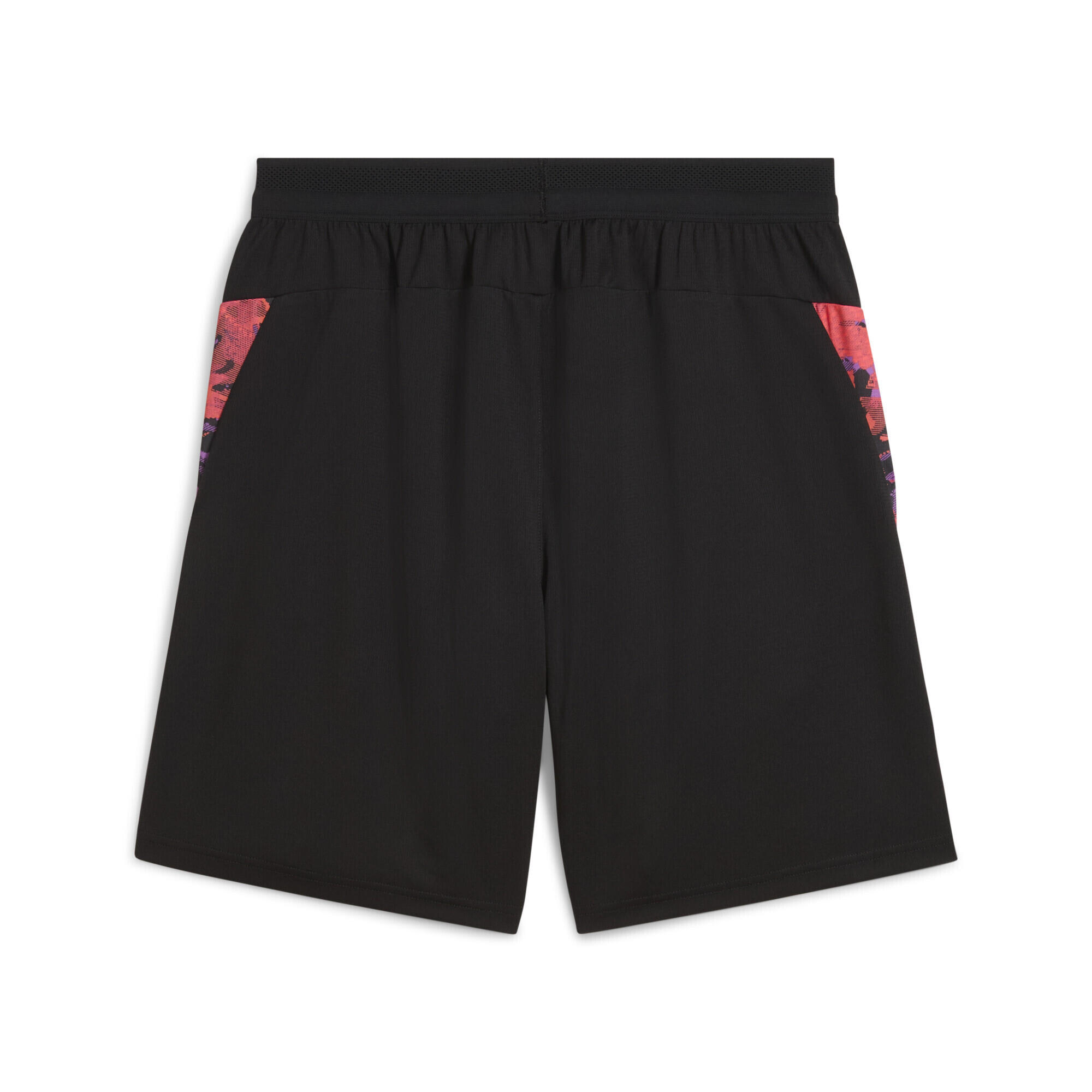 Shorts da calcio IndividualCUP da uomo PUMA Black 6/7