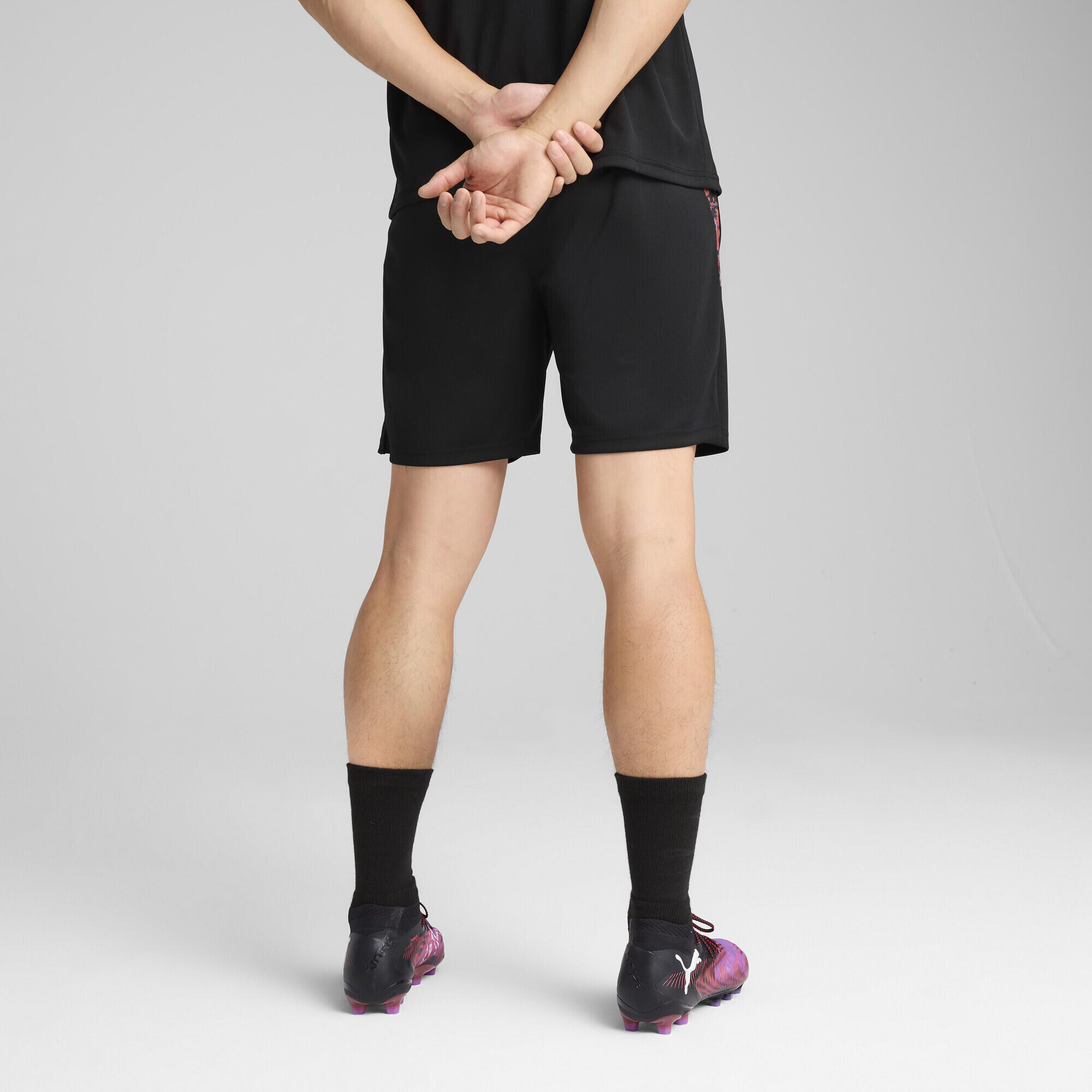 Shorts da calcio IndividualCUP da uomo PUMA Black 3/7