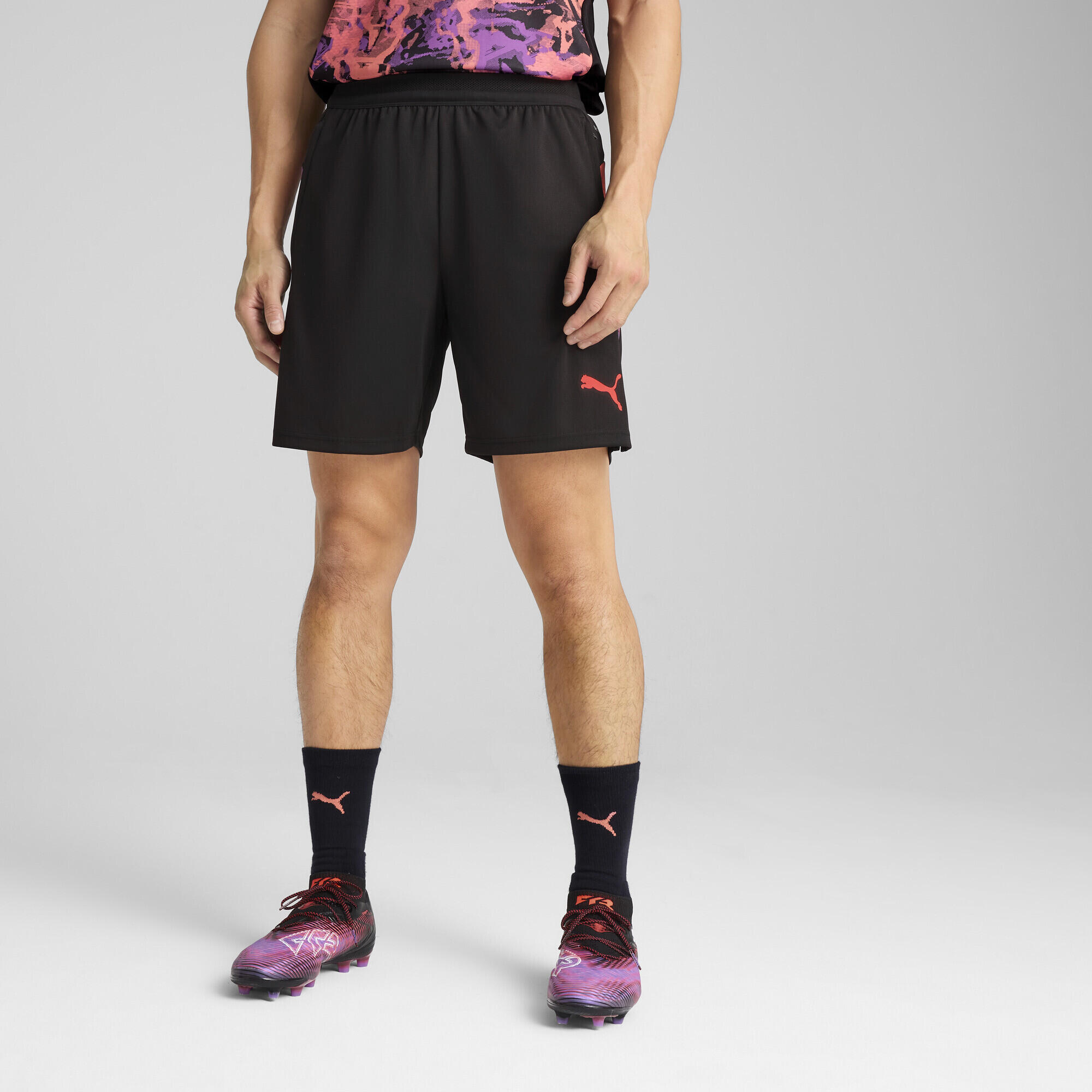Shorts da calcio IndividualCUP da uomo PUMA Black 2/7