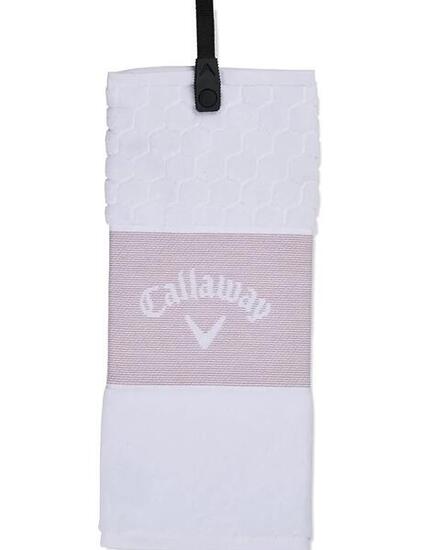 Callaway TW CG Tour Trifold - Asciugamano pieghevole nero