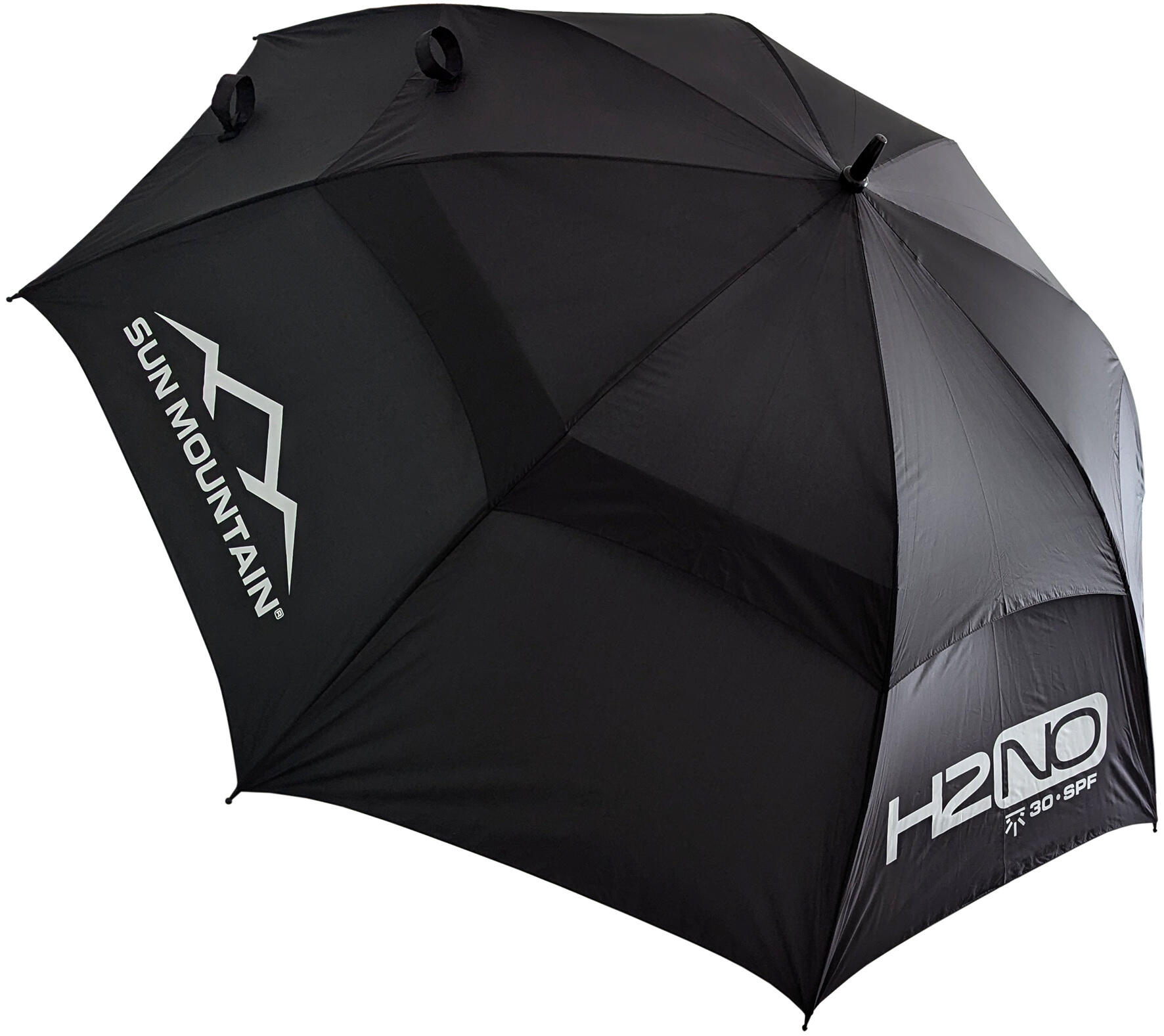 H2NO Paraplu - Golfparaplu - Zwart 4/5