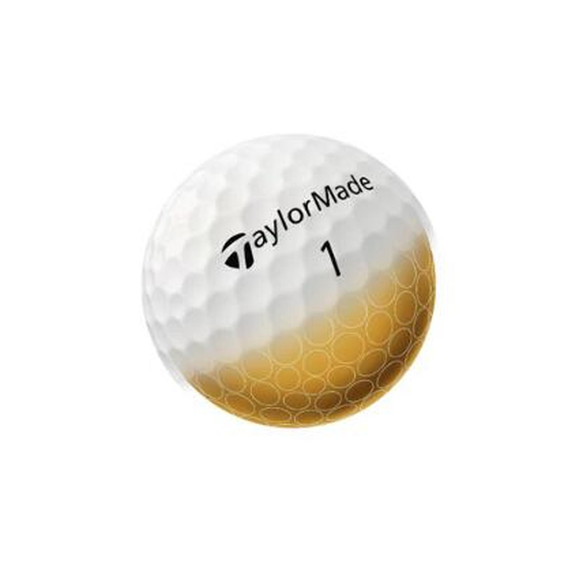 TaylorMade Speed Soft, balles de golf unisexes, blanches