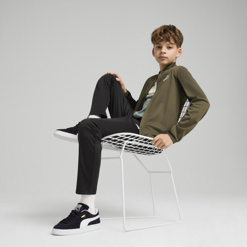 Młodzieżowy dres Poly Baseball PUMA Loden Green
