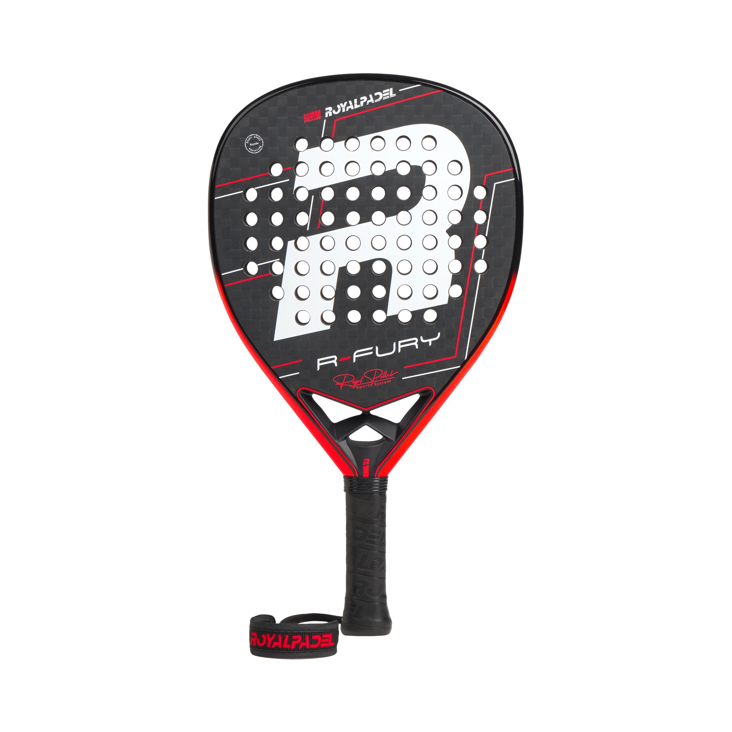Raquete de pádel royal padel rp fury 2025