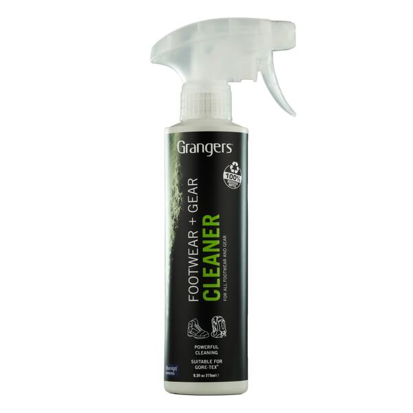Grangers Footwear+Gear Cleaner Spray + Footwear Repel Plus Spray Eco Twin Pack 3/4