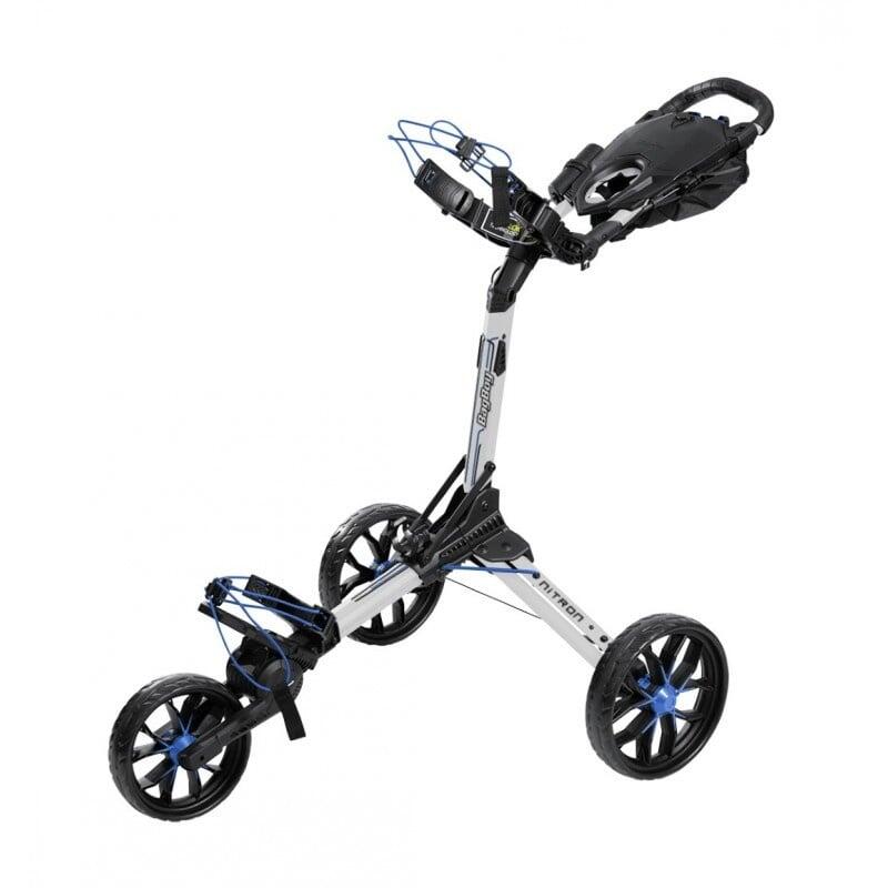 Chariot de golf Nitron - Blanc Bleu