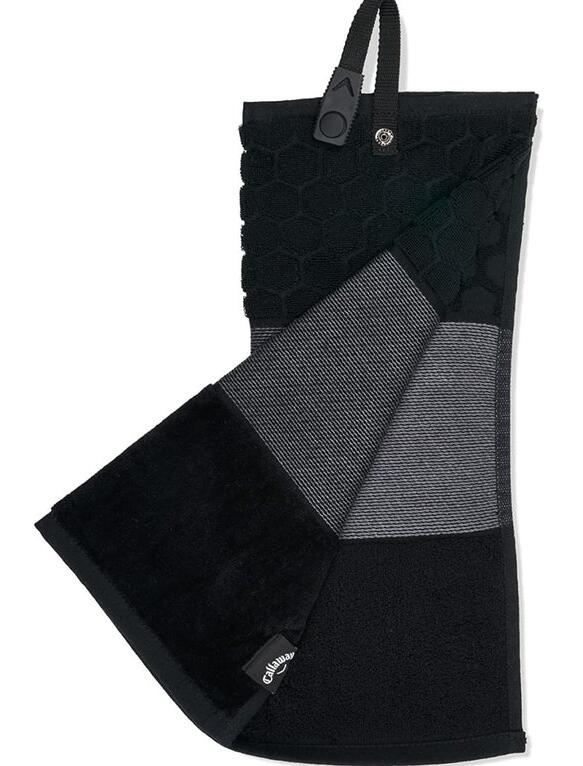 Callaway TW CG Tour Trifold - Serviette pliable, noir 2/2
