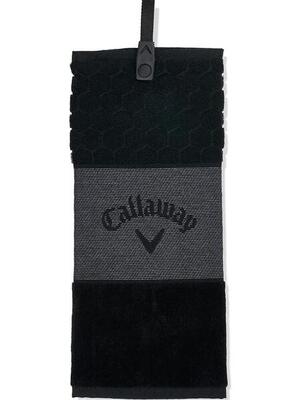 Callaway TW CG Tour Trifold - Asciugamano pieghevole nero
