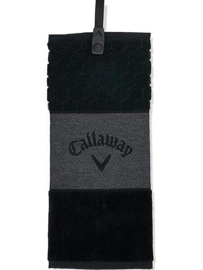 Callaway TW CG Tour Trifold - Asciugamano pieghevole nero