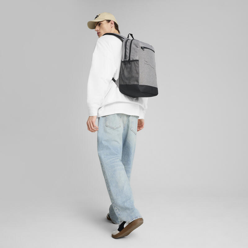 Mochila PUMA Buzz Heather 28 l PUMA Medium Gray Heather