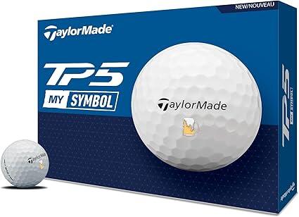 Taylor Made TP5 MySymbol, Bolas de Golf con Dibujo