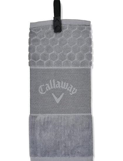 Callaway TW CG Tour Trifold - Asciugamano pieghevole nero