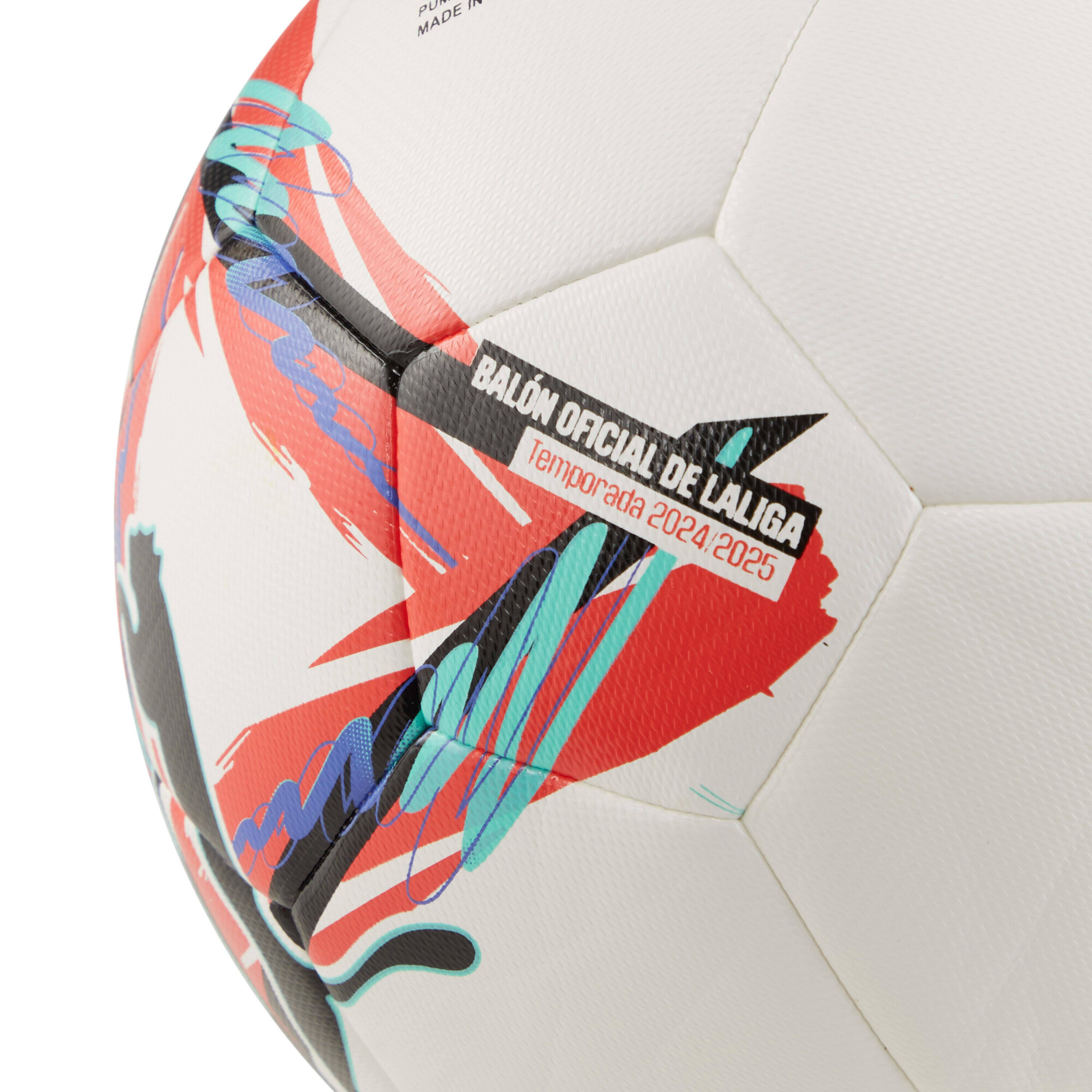 Pallone del campionato LaLiga 1 Puma Orbita 2024/25 3/4