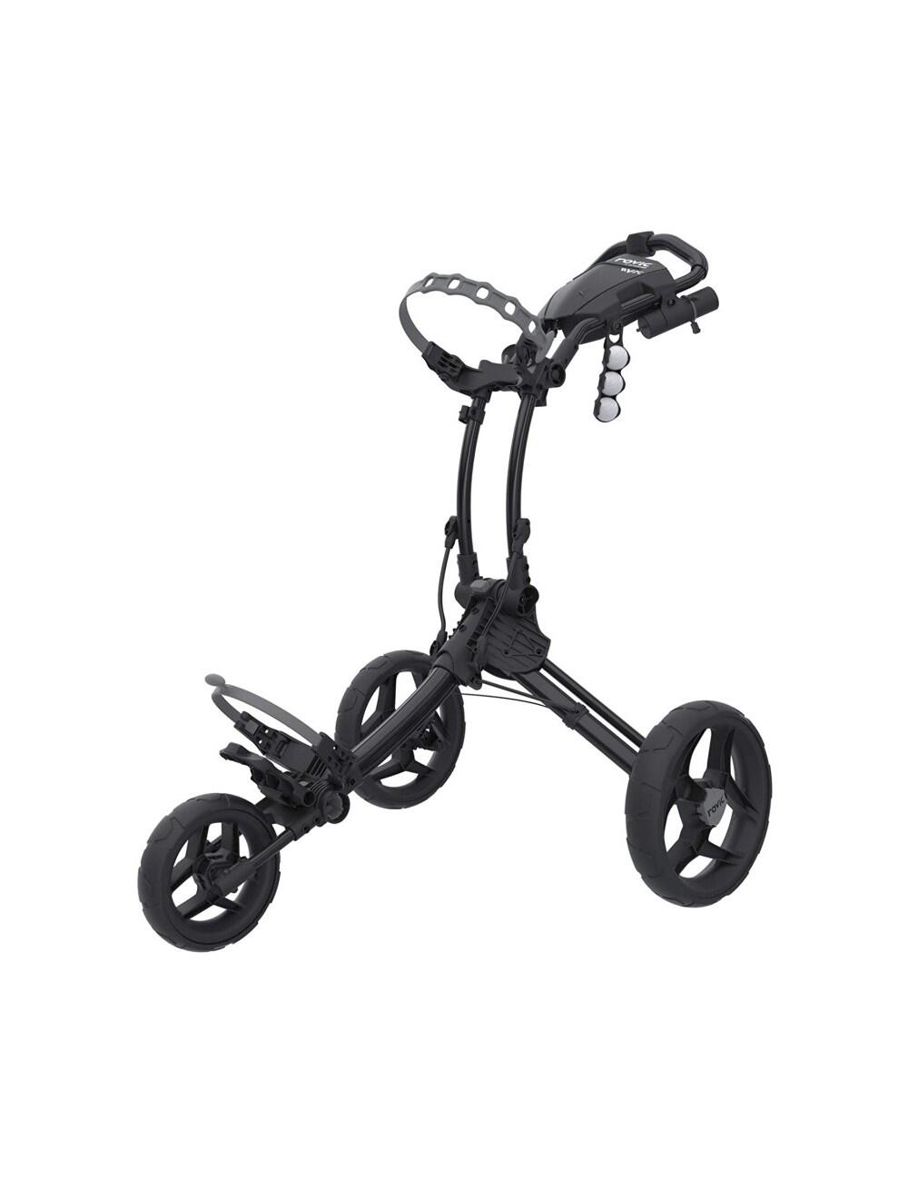 ROVIC ROVIC RV1C BY CLICGEAR MANUELLER GOLF-TROLLEY, ANTHRAZIT/SCHWARZ