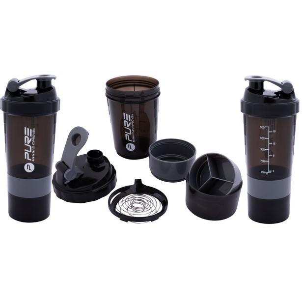 Bidon shaker Pure2improve 500ml 2/4
