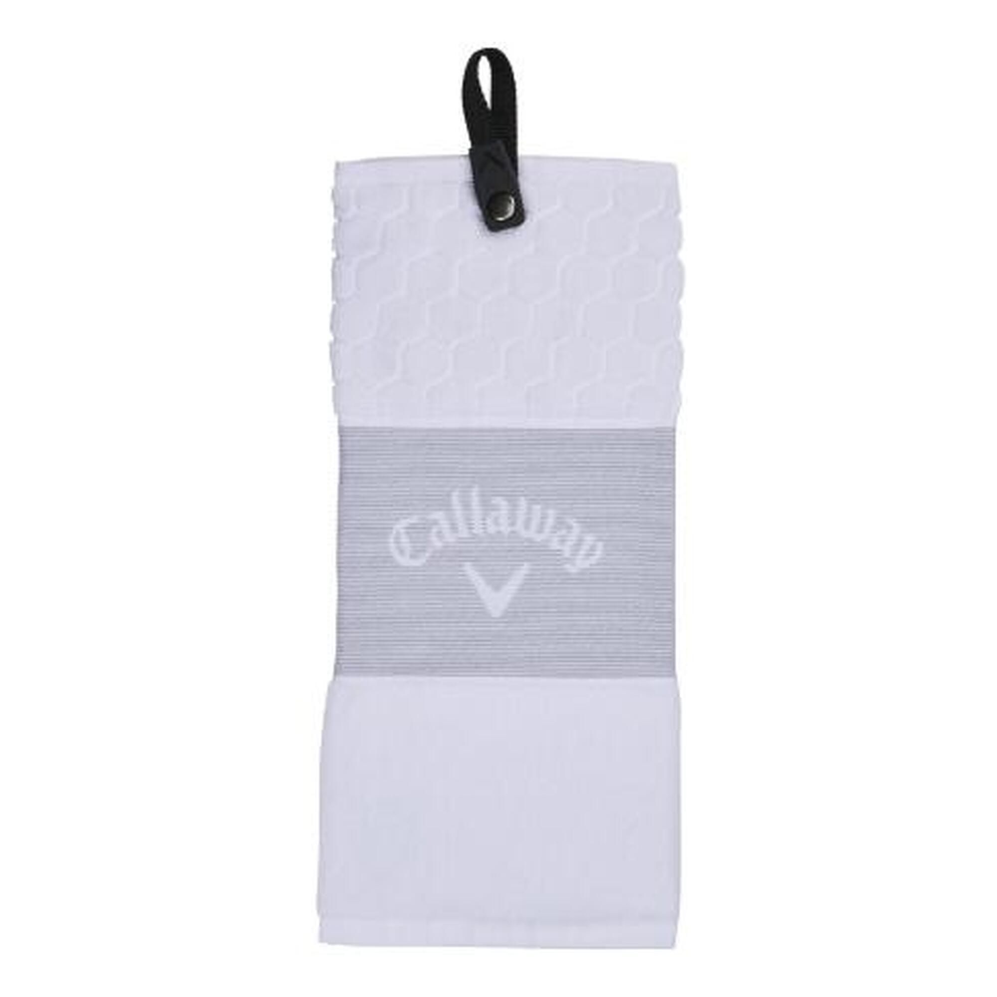 Callaway - Callaway Tw Cg Tour Trifold - Serviette Pliable, Blanc/gris - Serviette De Bain - Blanc|gris - No Size - Decathlon