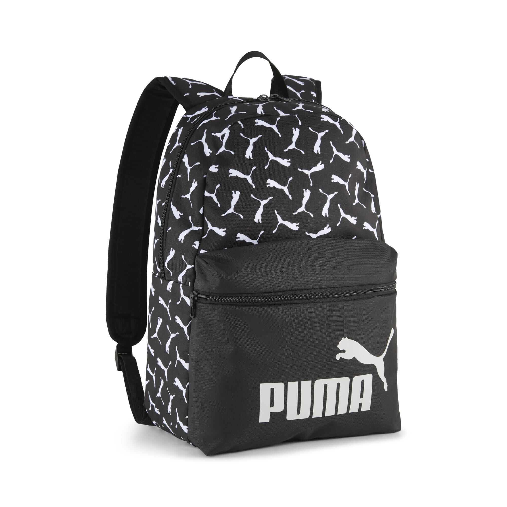 PUMA Phase 22 L rugzak met all-over-print PUMA Black Logo Aop 2/5