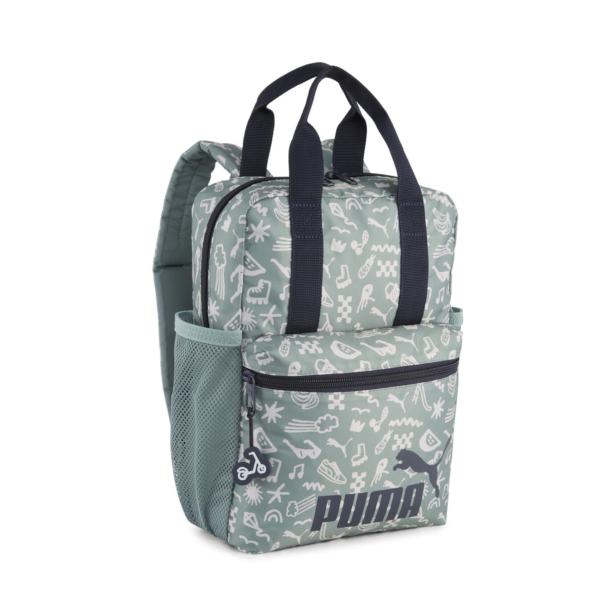 Mochila Extra Kleiner Sandy Adventures PUMA Green Moon New Navy Blue 2/4