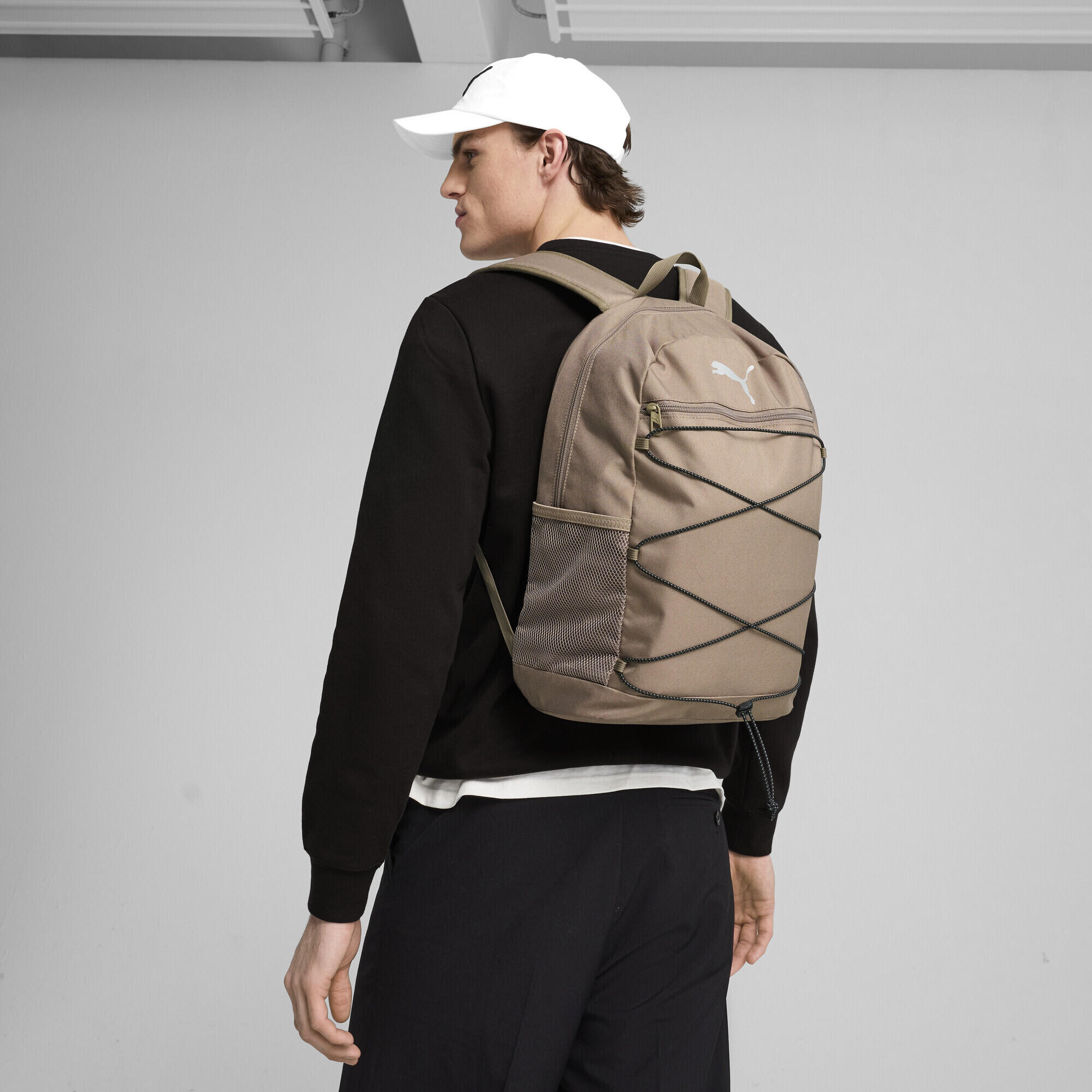 Mochila Adulto Plus Rucksack II PUMA Totally Taupe Brown 3/5