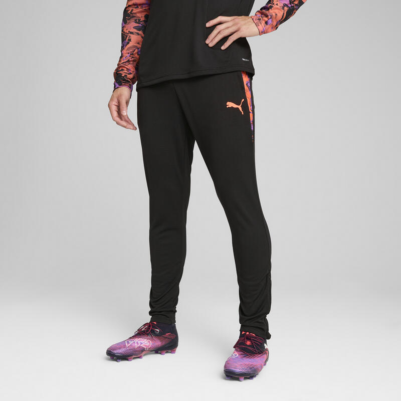 Pantaloni Fotbal Bărbați Slim Fit IndividualCUP PUMA Black