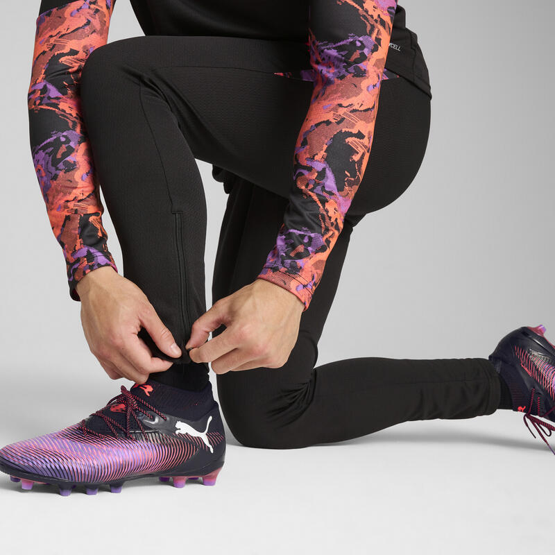 Pantaloni Fotbal Bărbați Slim Fit IndividualCUP PUMA Black