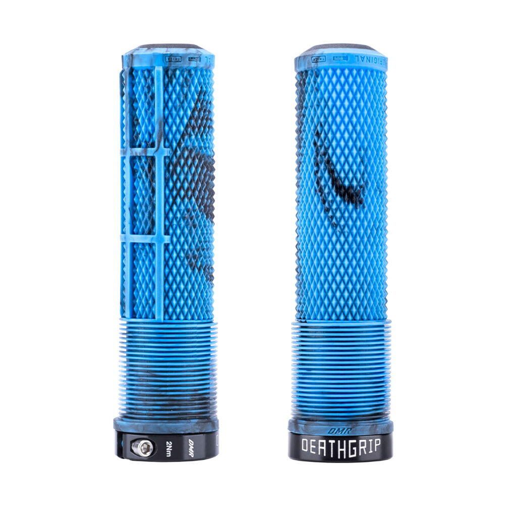 Pair of DMR Deathgrip2 Flangeless Blue Marble