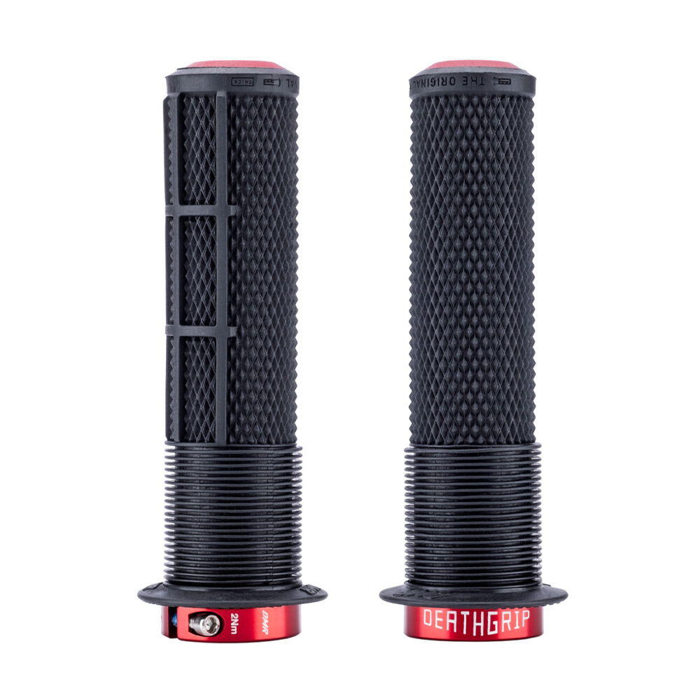 Pair of DMR Deathgrip2 Flange Race Grips Black