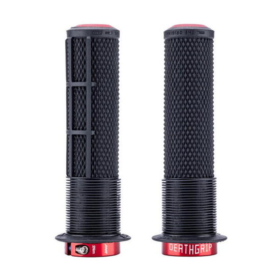 Paire de Grips DMR Deathgrip2 Flange Race Grips Noire