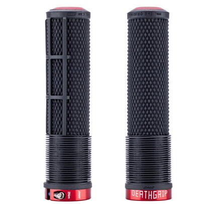 Paire de Grips DMR Deathgrip2 Race Grips Flangeless Noire