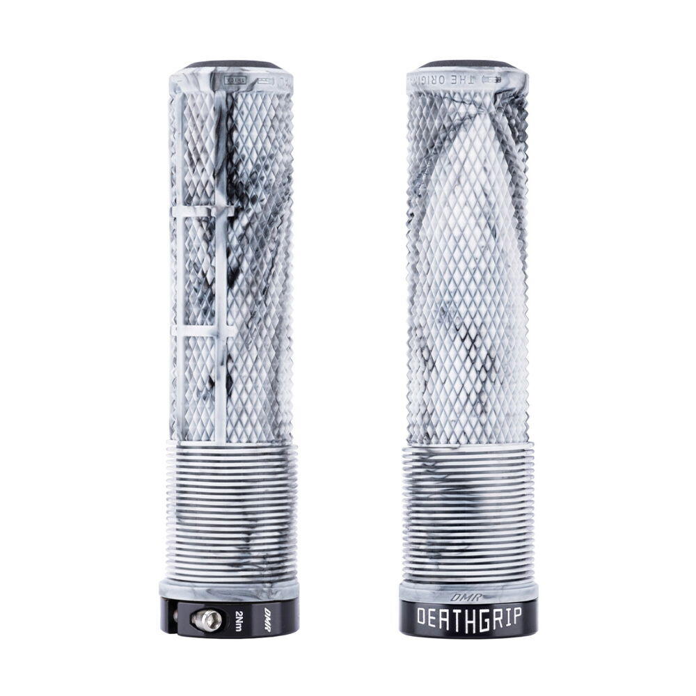Pair of DMR Deathgrip2 Flangeless Snow Camo