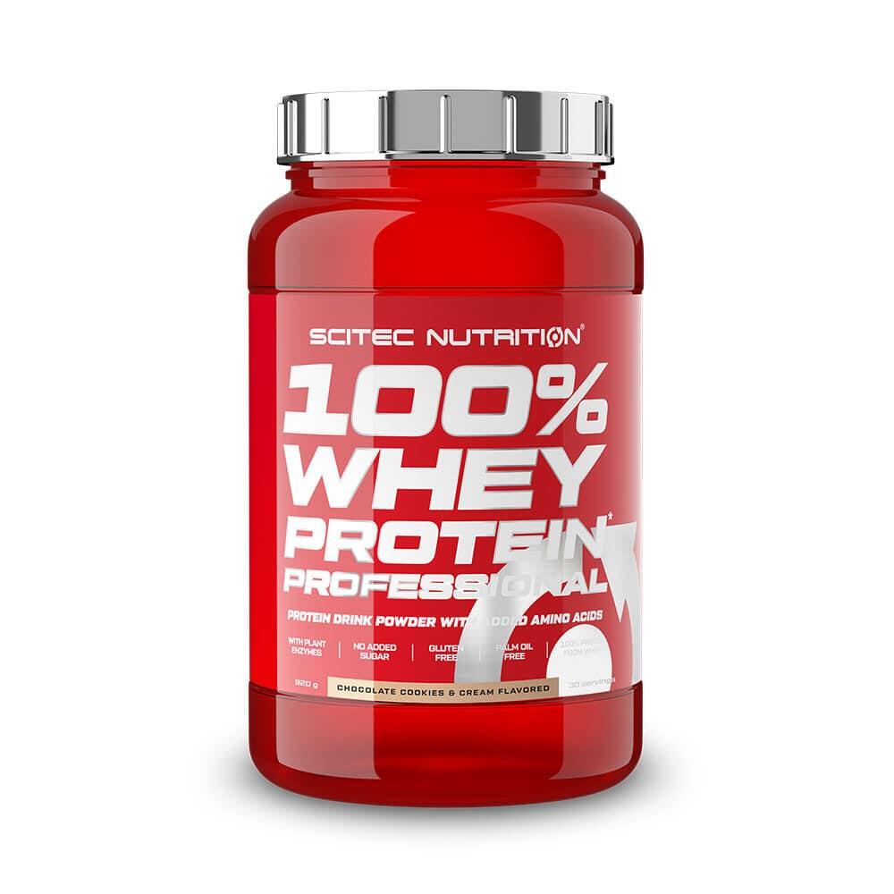 SCITEC NUTRITION Wei-eiwit - 100% Whey Professional (920gr) - Choco Koekje