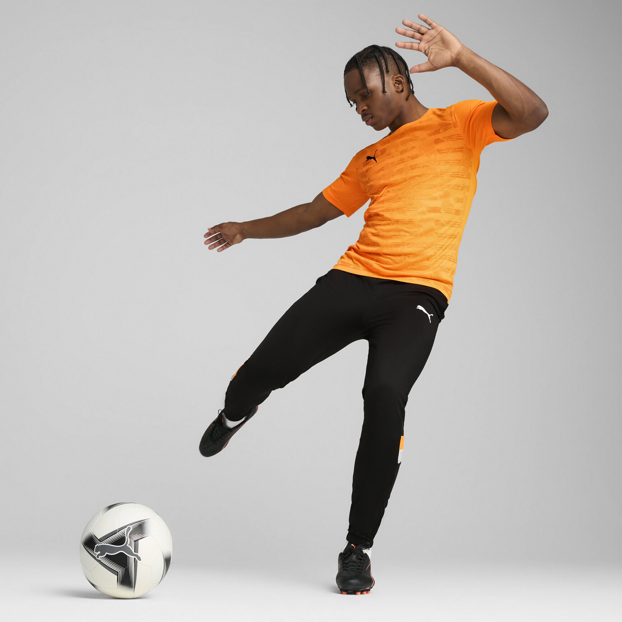 Maglia grafica individualRISE da uomo PUMA Heat Fire Orange 4/7
