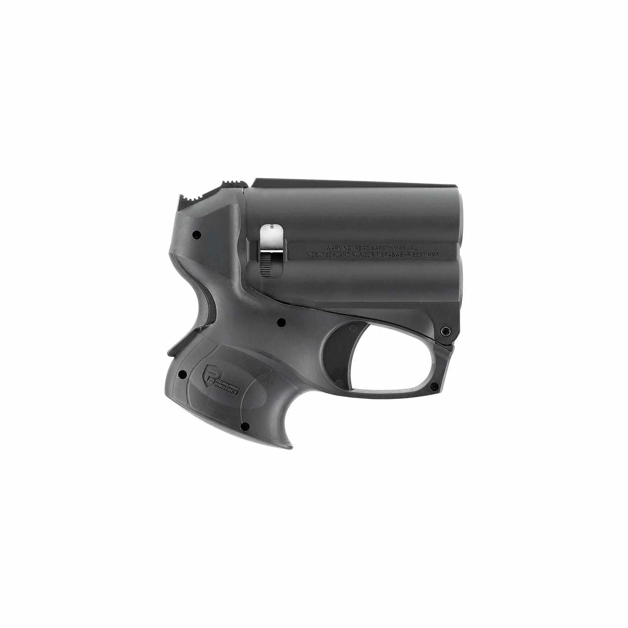 Walther PGS II önvédelmi spray pisztoly lámpával, fekete 3/4