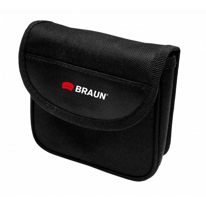 Braun Photo Technik Verrekijker 10x25 Zwart 3/4