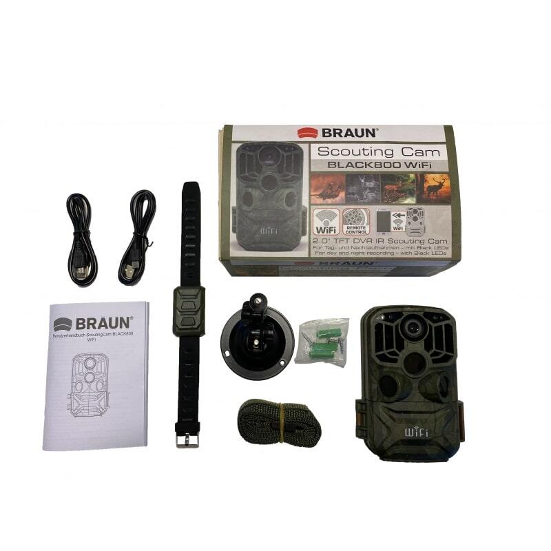 Camera vanatoare cu telecomanda 24MP 1296P Braun 800 WiFi 57666