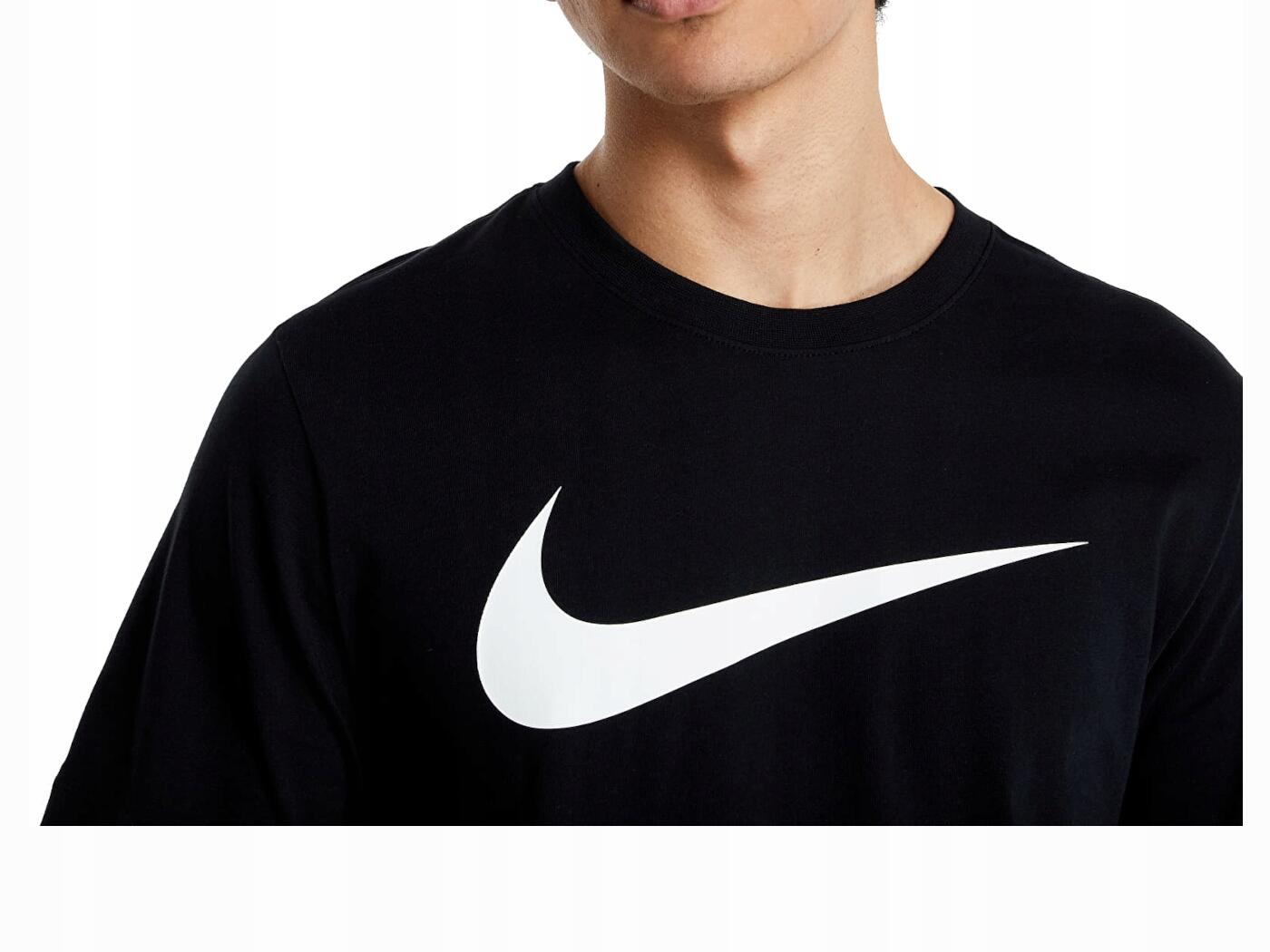 KOSZULKA męska NIKE SPORTSWEAR SWOOSH DC5094-010 t shirt czarny M 6/6