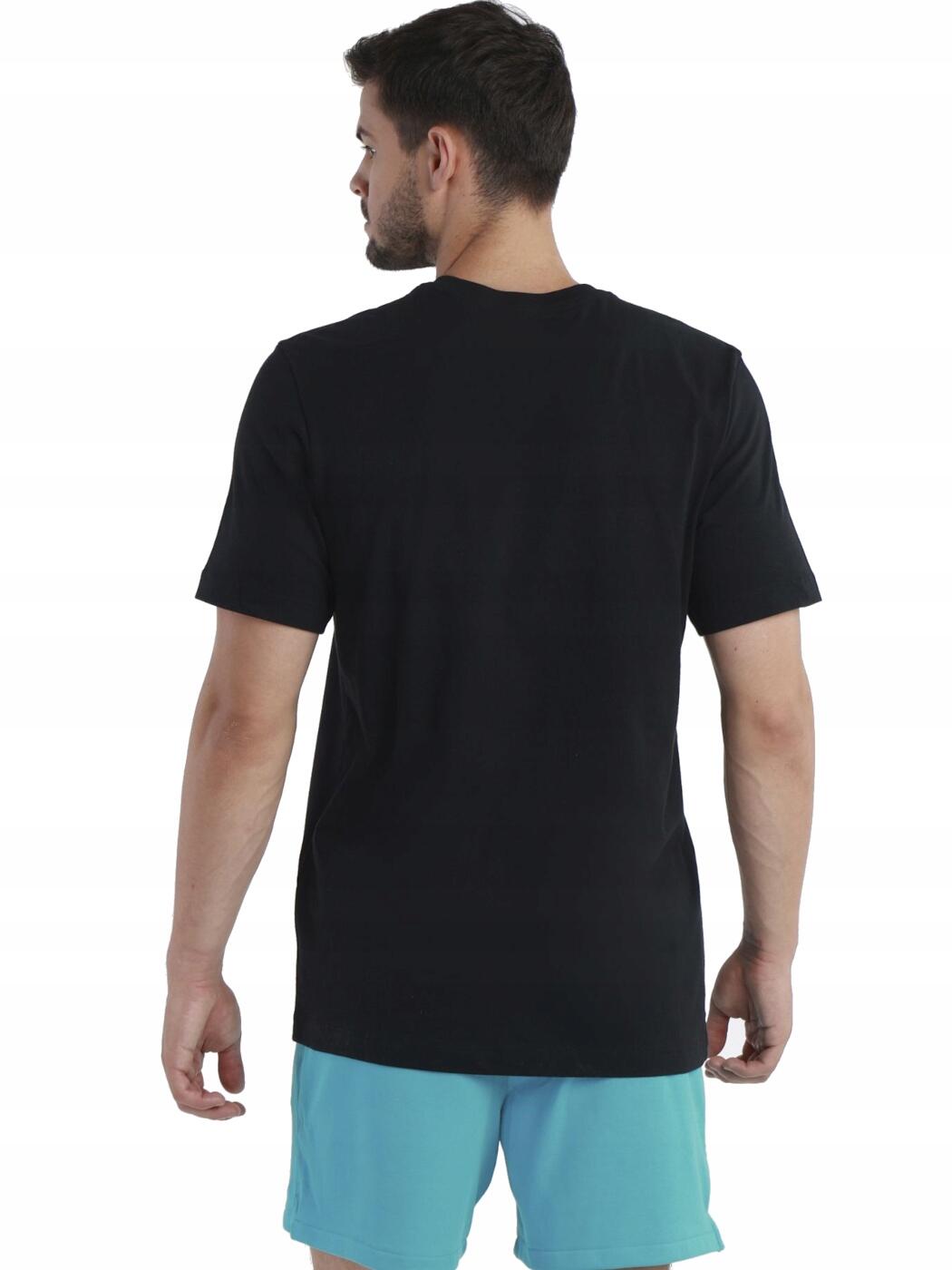 KOSZULKA męska NIKE SPORTSWEAR SWOOSH DC5094-010 t shirt czarny M 4/6