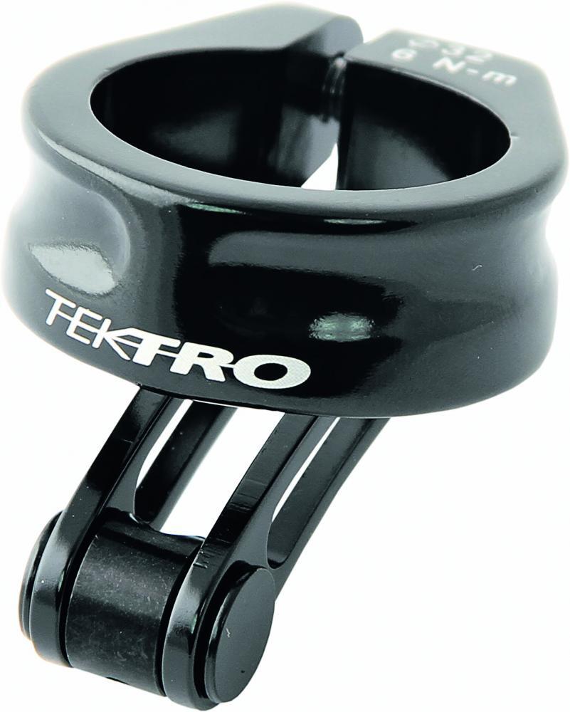 Collier de selle avec support de câble 1276A Noir 34.9mm 2/2