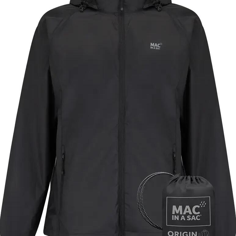 Mac in a Sac – Regenjas - Zwart
