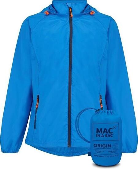 Mac in a Sac - Regenmantel - Neonblau