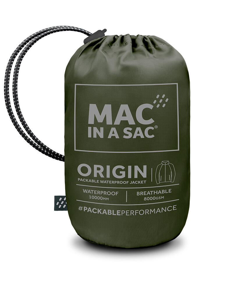 Mac in a Sac – Raincoat - Khaki 5/6